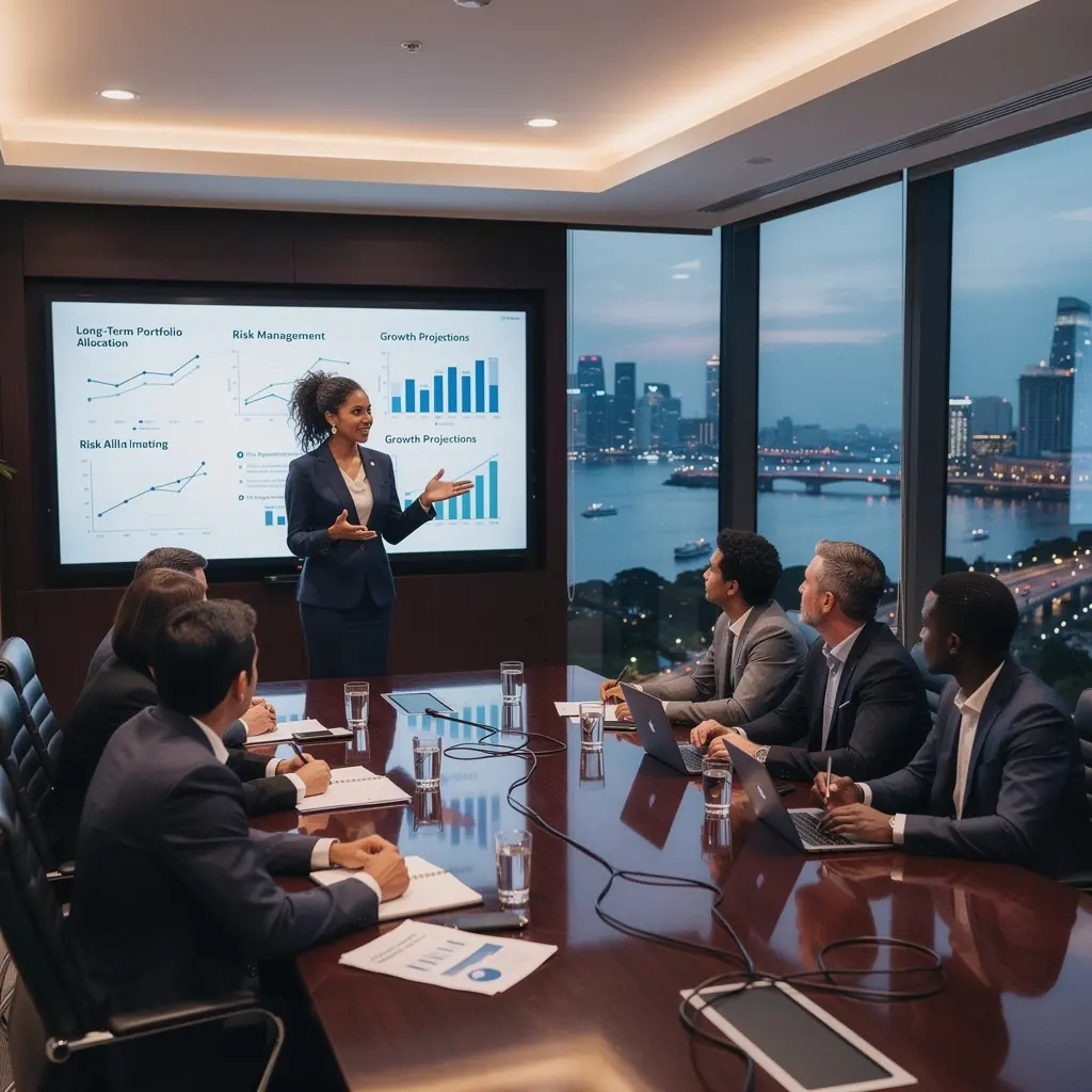 Professional business solutions visualization